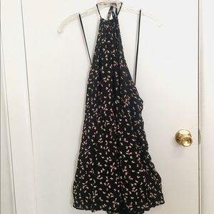 Reformation Floral Halter Dress